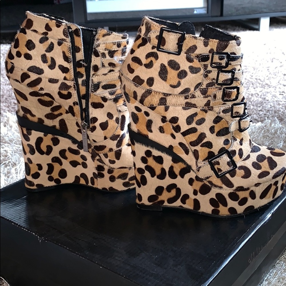 Leopard Print Bootie - image 2